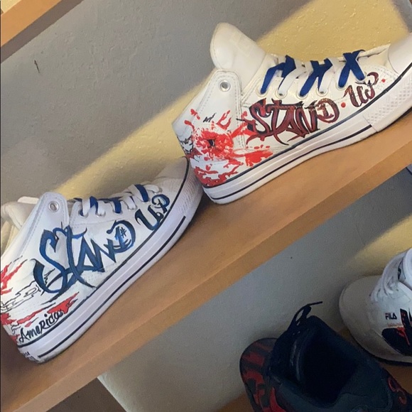 Customized converse by R.A.R.E. Edition - Picture 7 of 7